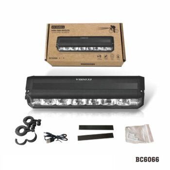 BC6066  Farol de Bicicleta  “Ciclope” 6 Led’s