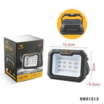 BW21213  Luminaria de Trabalho Led  “Multifuncional” Recarregável