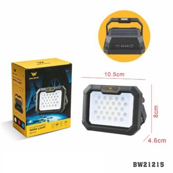 BW21215  Luminaria de Trabalho Led  “Multifuncional” Recarregável