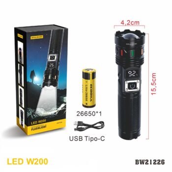 BW21226  Lanterna recarregavel