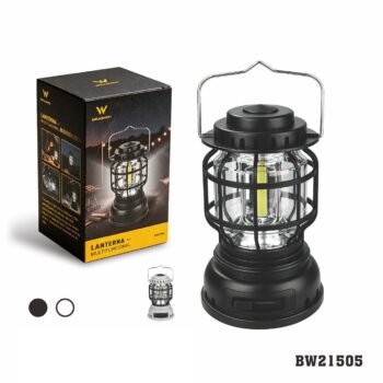BW21505  LUMINÁRIA “LAMPIÃO” (RECARREGÁVEL)