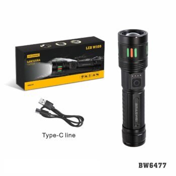 BW6477  Lanterna Led Recarregável