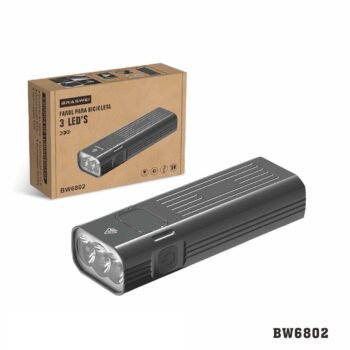 BW6802  Farol Recarregável p/  bicicleta "3 led´s”