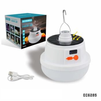 EC6285   LUMINARIA LED (C/ PLACA SOLAR)  “RECAREGÁVEL”