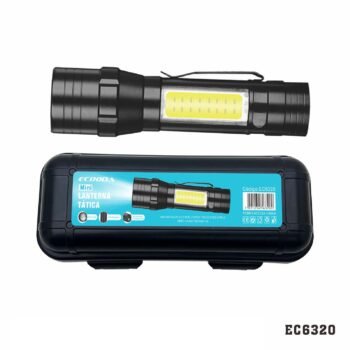 EC6320  MINI LANTERNA LED T6 (RECARREGÁVEL)