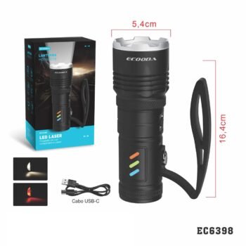 EC6398  LANTERNA “HOLOFOTE”  LED W100