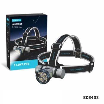 EC6403  Lanterna de cabeça  Multi-funcional 5*p35